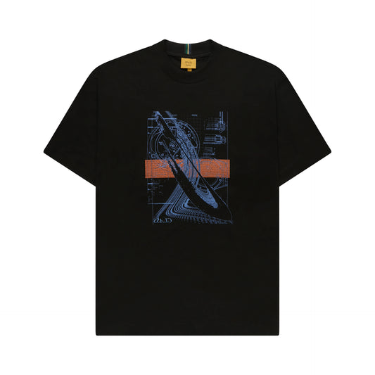 BASIC T-SHIRT ''CLASS STEEL JEWELRY" BLACK