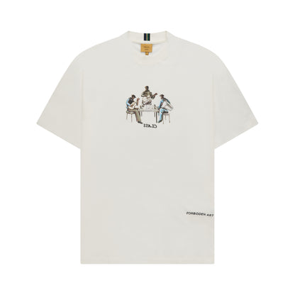 BASIC T-SHIRT CLASS "ARTE PROIBIDA" OFF-WHITE