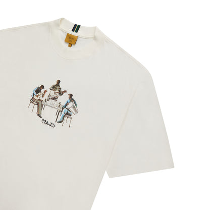 BASIC T-SHIRT CLASS "ARTE PROIBIDA" OFF-WHITE