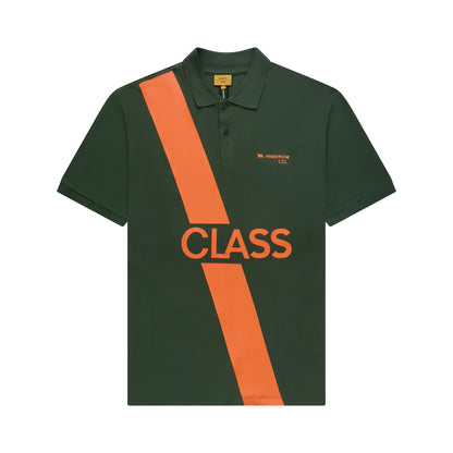 CLASSIC POLO SHIRT CLASS "PRIME LINE" DARK GREEN