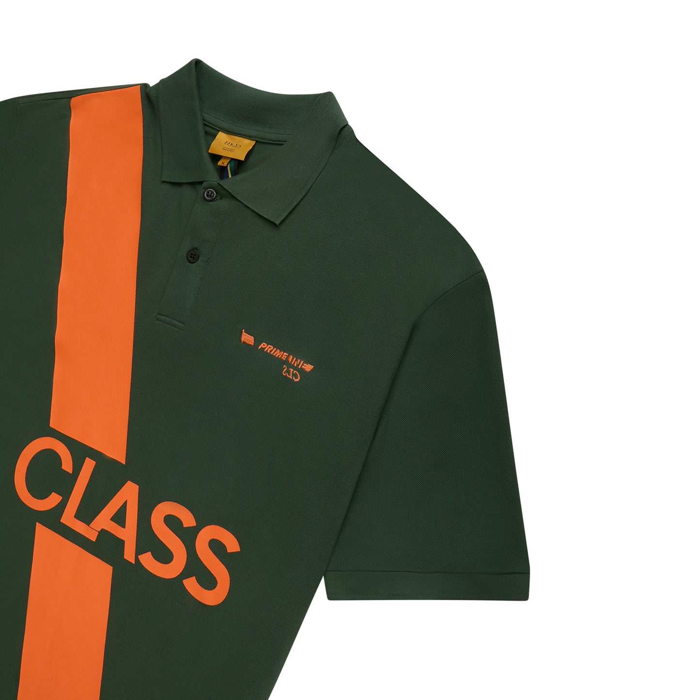 CLASSIC POLO SHIRT CLASS "PRIME LINE" DARK GREEN