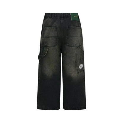 BAGGY CARPENTER PANTS CLASS "ULM" BLACK