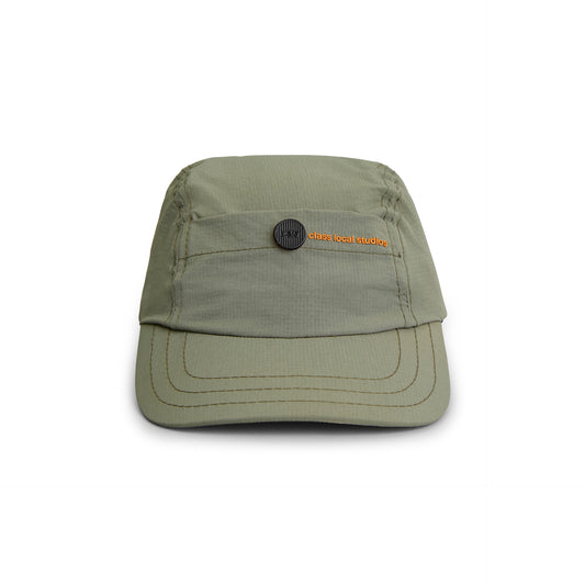 3 PANEL SPORTS HAT CLASS "STELLA" ARMY GREEN / SAND