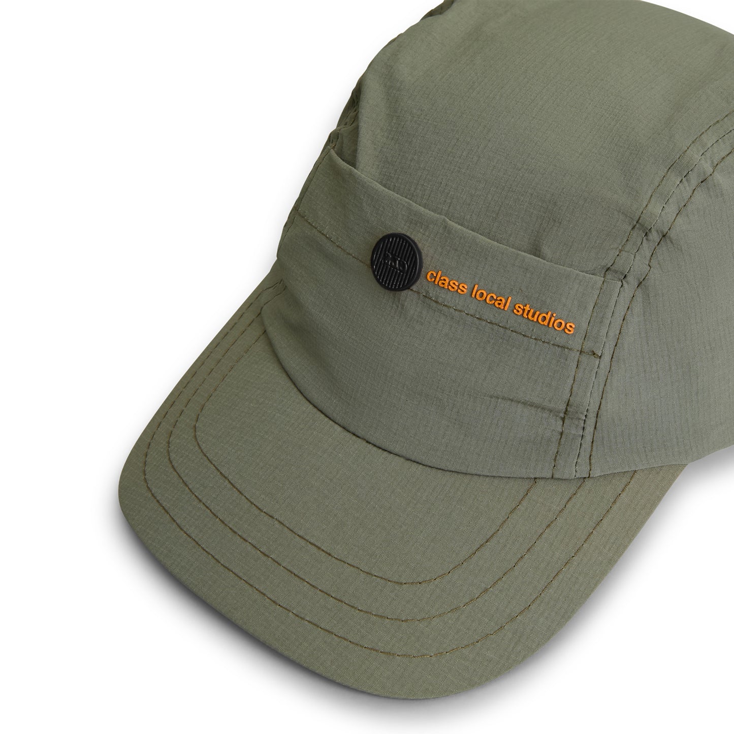 3 PANEL SPORTS HAT CLASS "STELLA" ARMY GREEN / SAND