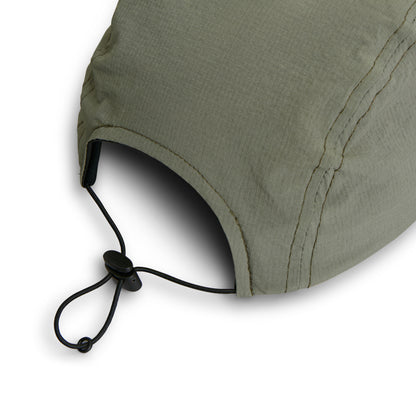 3 PANEL SPORTS HAT CLASS "STELLA" ARMY GREEN / SAND