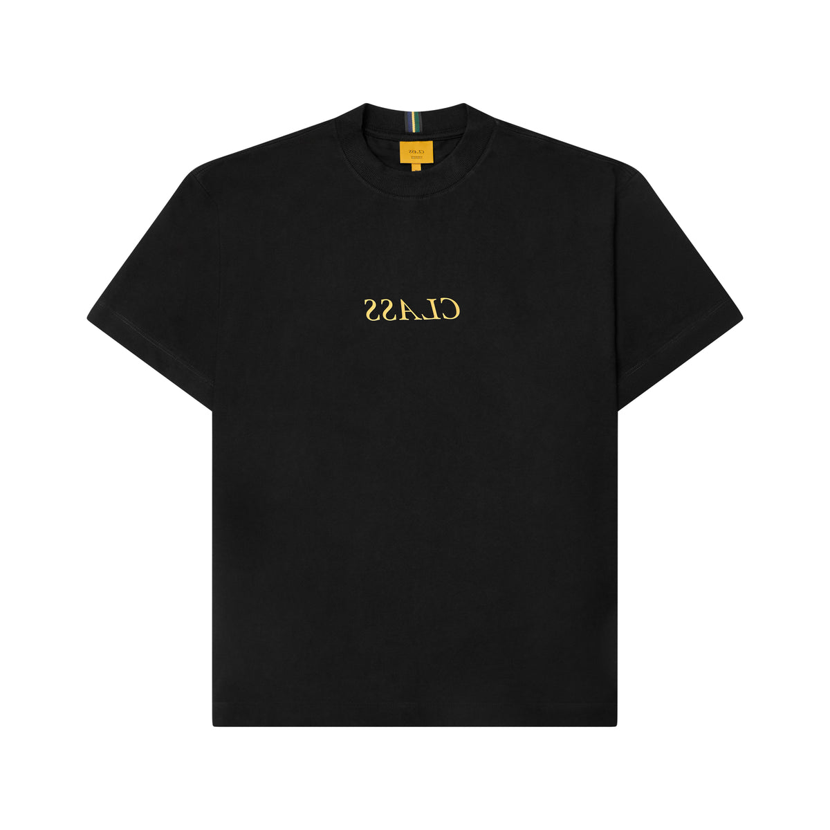 T-SHIRT CLASS INVERSO GOLD BLACK