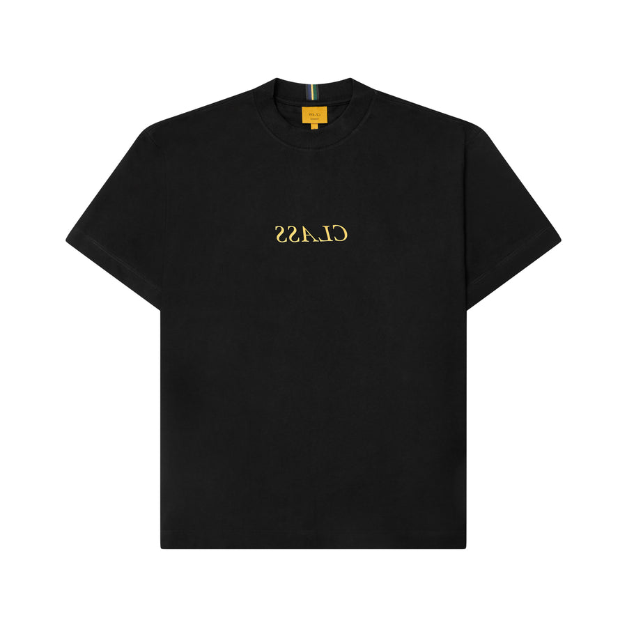 T-SHIRT CLASS INVERSO GOLD BLACK