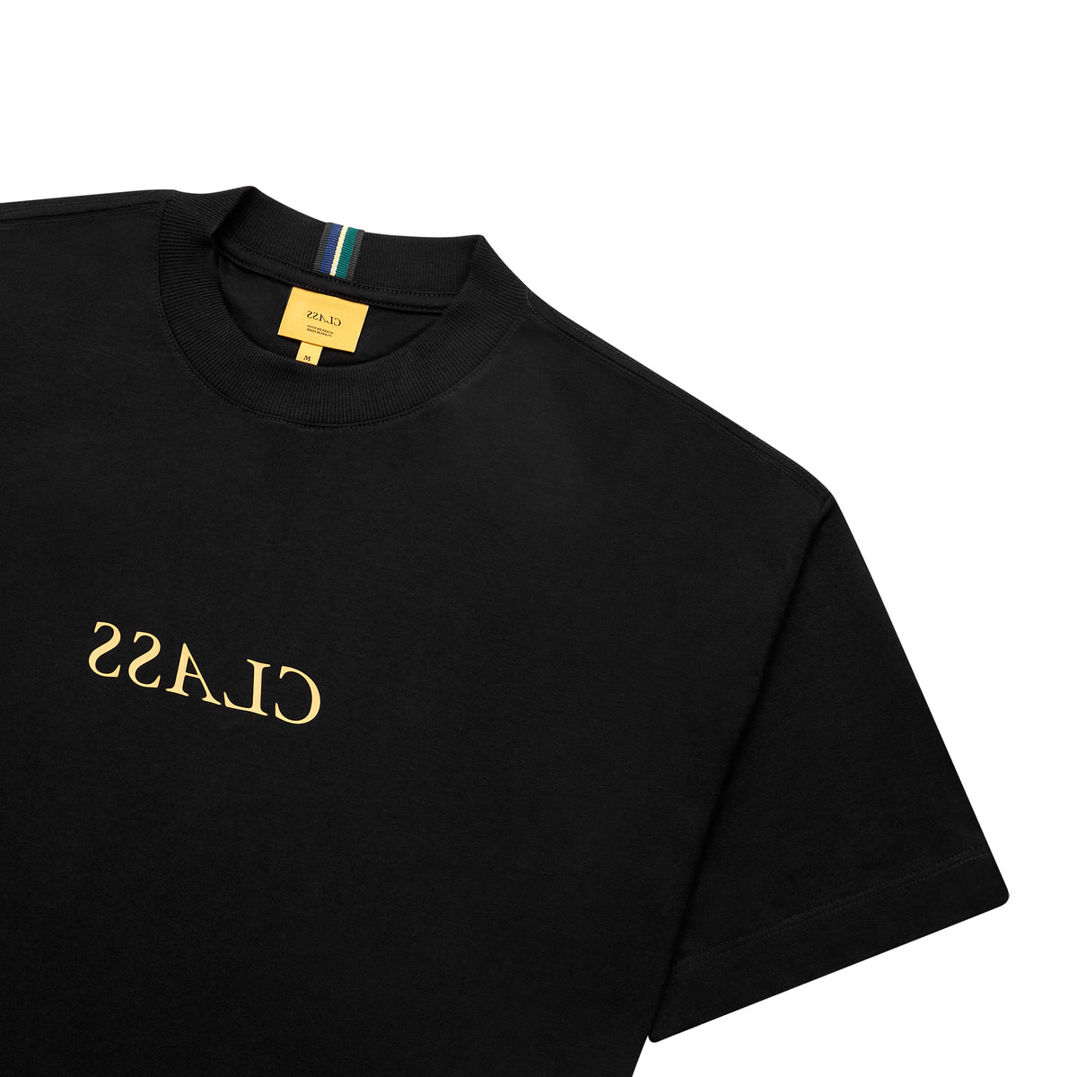 T-SHIRT CLASS INVERSO GOLD BLACK