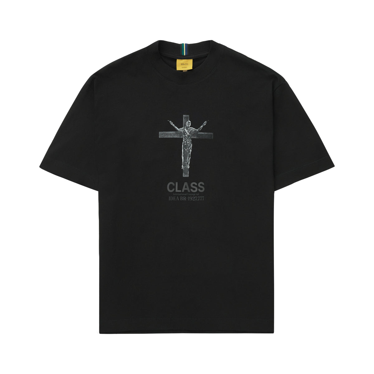 T-SHIRT ONYX CROSS BLACK