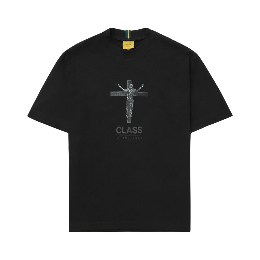 T-SHIRT ONYX CROSS BLACK