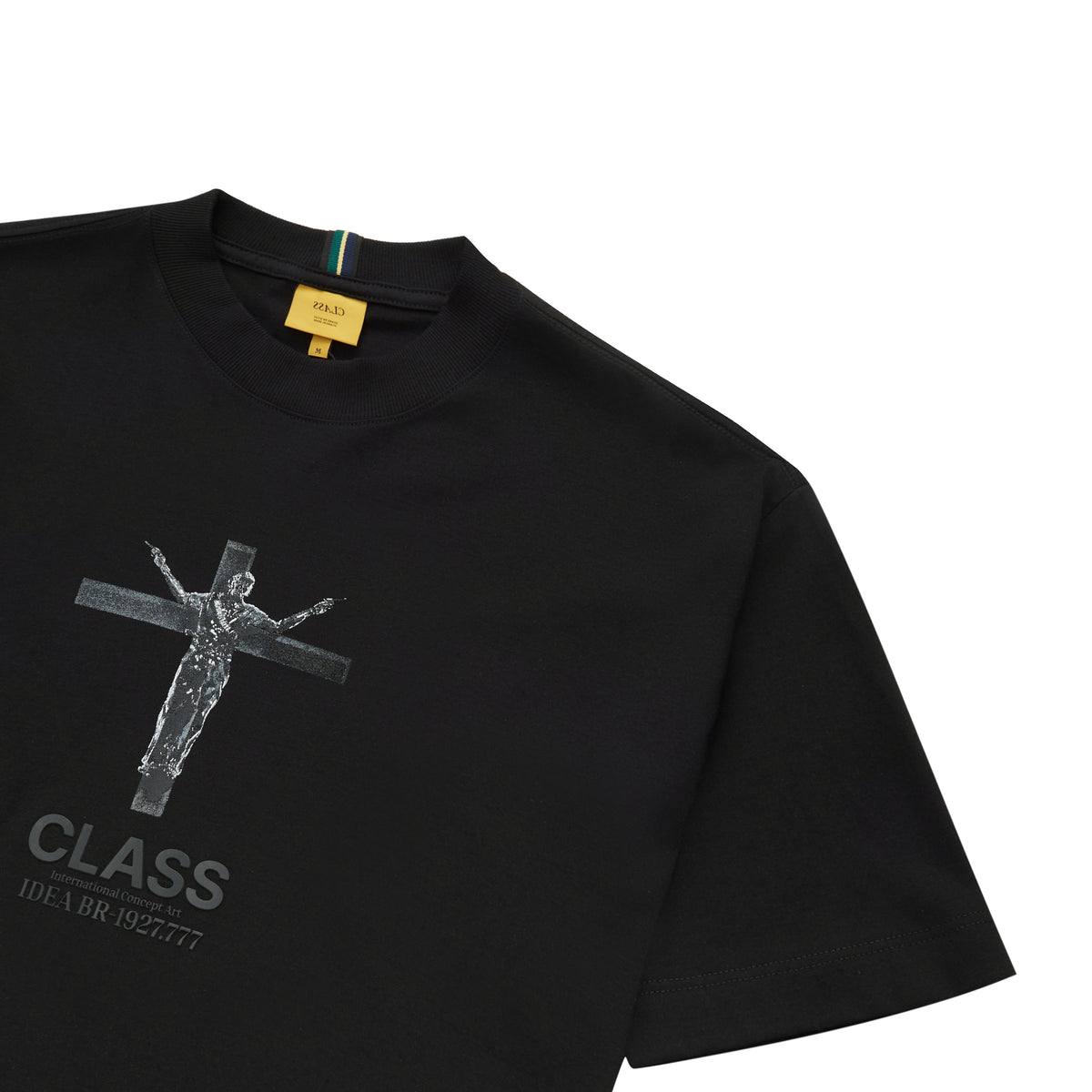 T-SHIRT ONYX CROSS BLACK