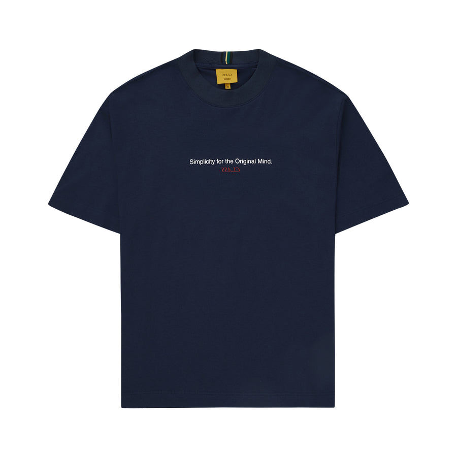 T-SHIRT SIMPLICITY NAVY