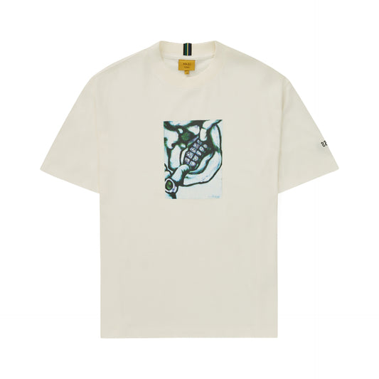T-SHIRT FORCED SMILE OFF WHITE
