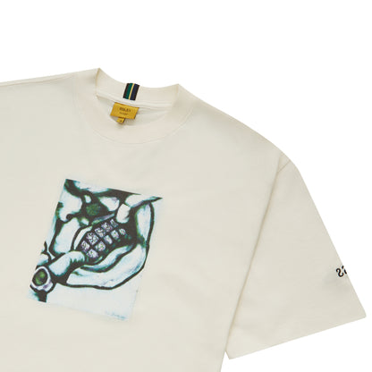 T-SHIRT FORCED SMILE OFF WHITE