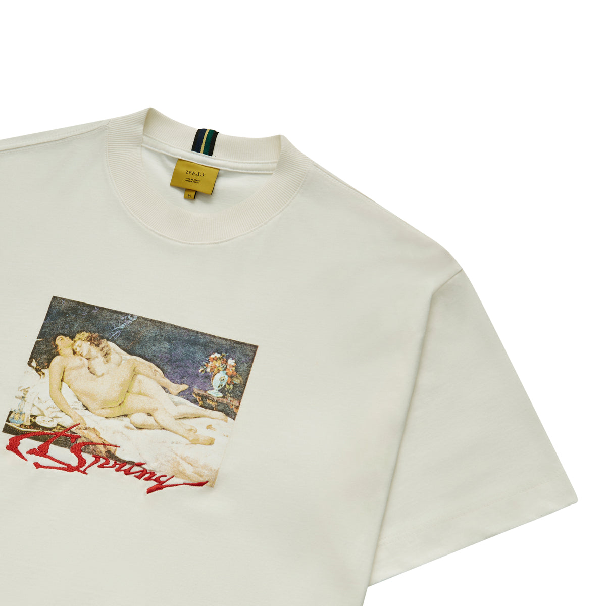T-SHIRT EROTIC SYSTEM OFF-WHITE