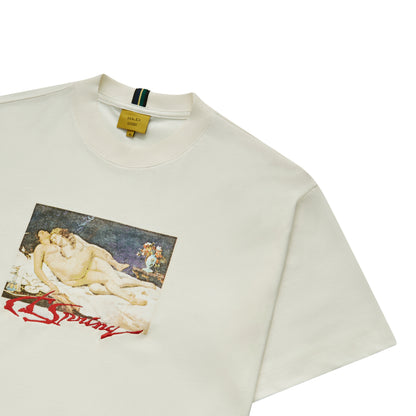 T-SHIRT EROTIC SYSTEM OFF-WHITE