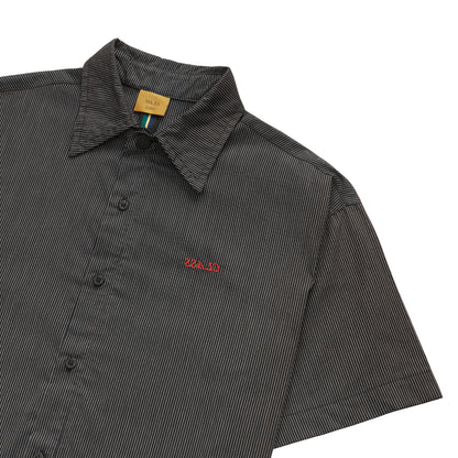 CLASSIC SHIRT SUPER STRIPED BLACK