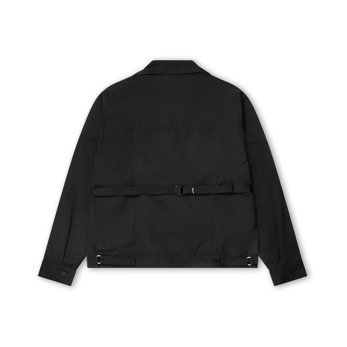 BIKER NYLON JACKET BLACK
