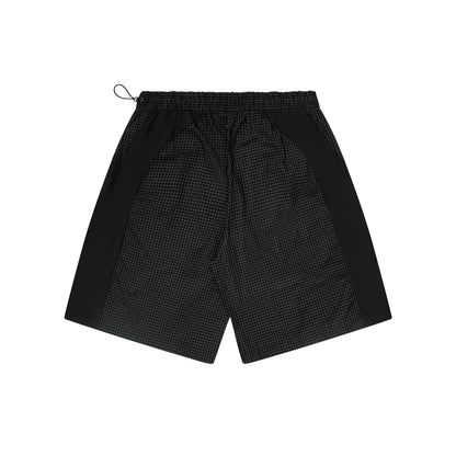 SHORTS DYNAMIC PLAID BLACK