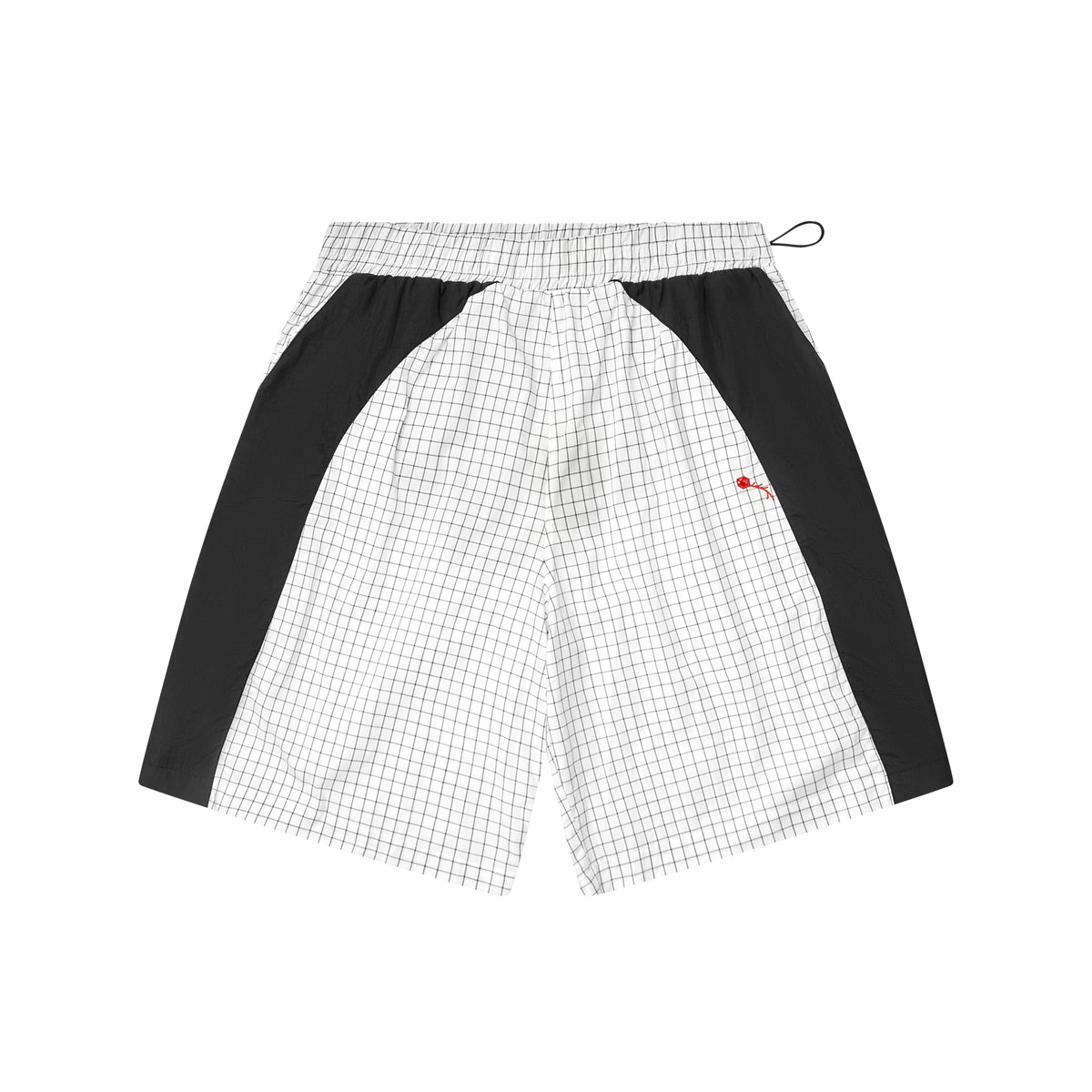 SHORTS DYNAMIC PLAID WHITE