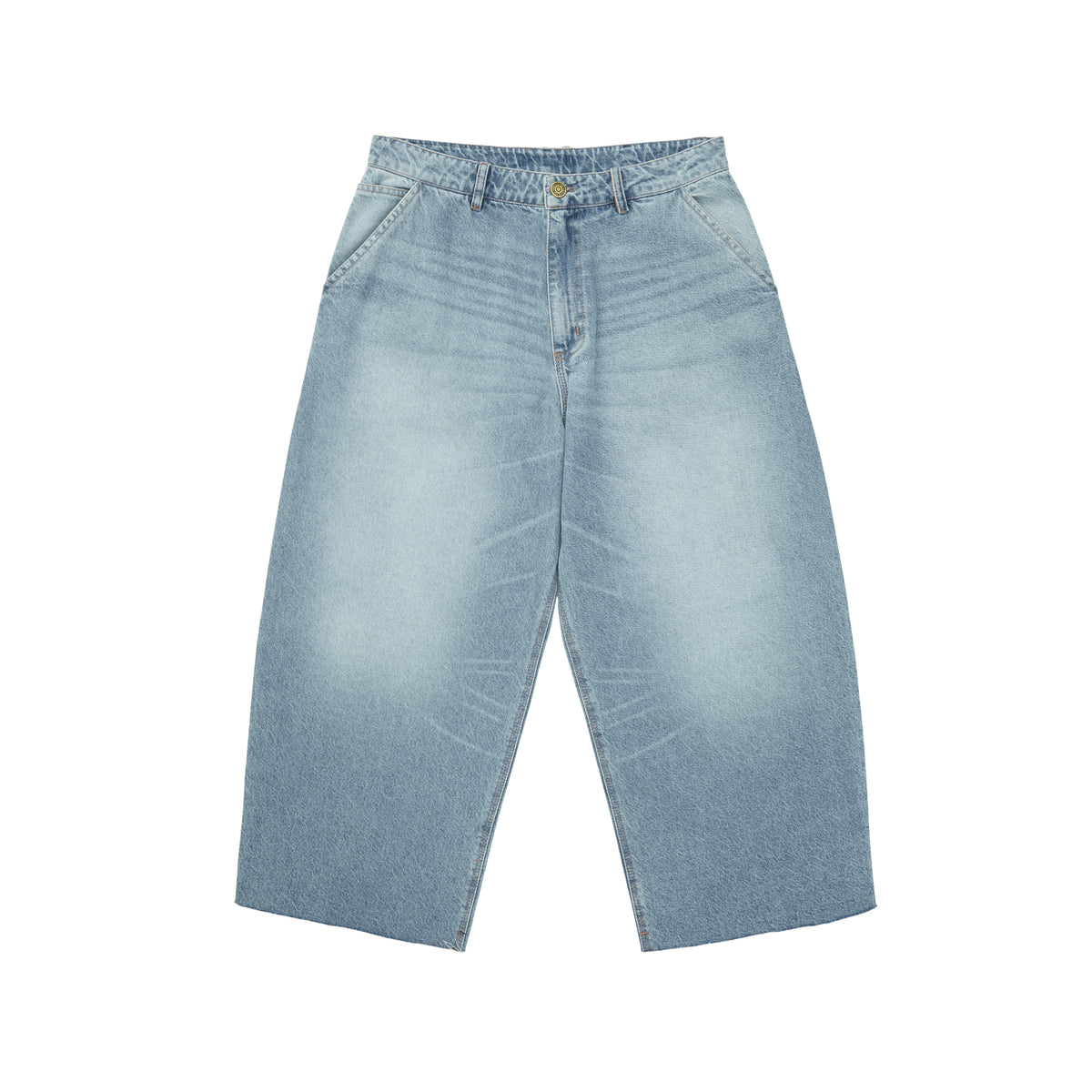 WIDE JEANS PANTS CLASS SERIGRAPHY BLUE