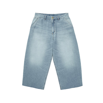 WIDE JEANS PANTS CLASS SERIGRAPHY BLUE