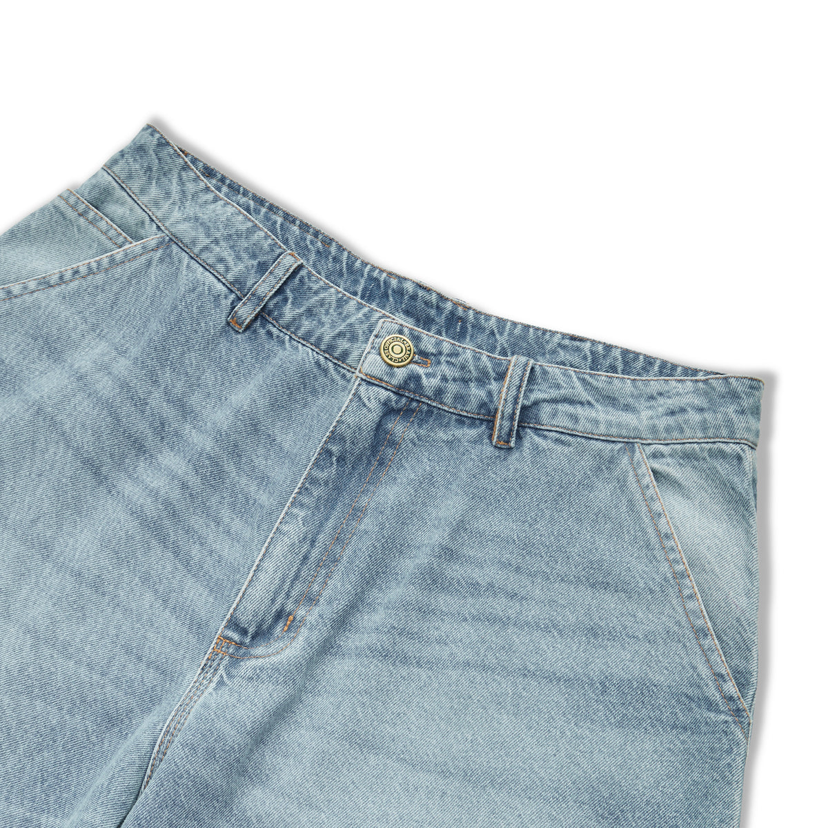 WIDE JEANS PANTS CLASS SERIGRAPHY BLUE
