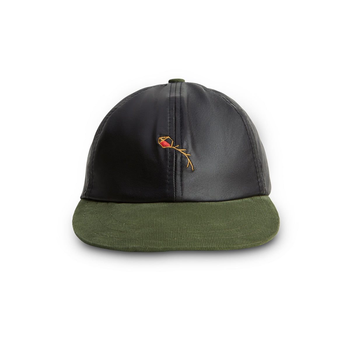 POLO HAT PIPA LEATHER BLACK