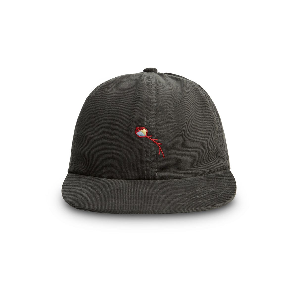 POLO HAT PIPA CORDUROY GRAY