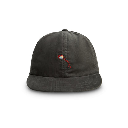 POLO HAT PIPA CORDUROY GRAY