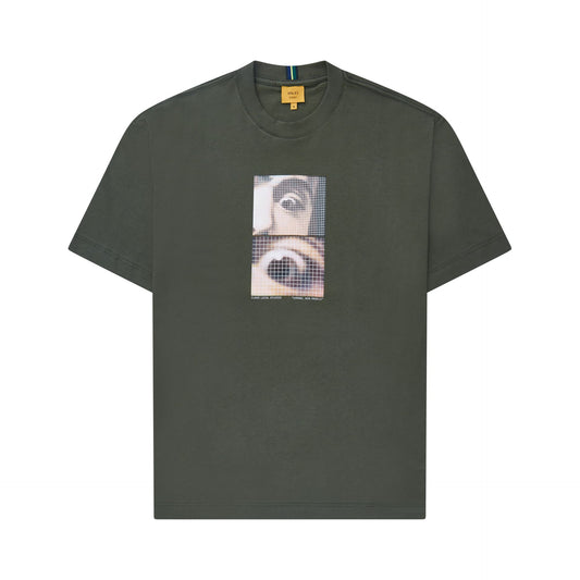 T-SHIRT "NON ANGELO" DARK GREEN