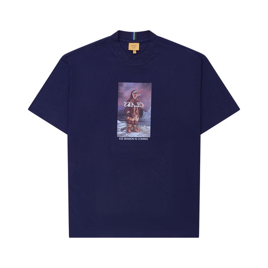 T-SHIRT "ICE" NAVY