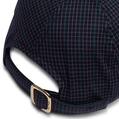 POLO HAT CLASS "PIPA" PLAID BLACK