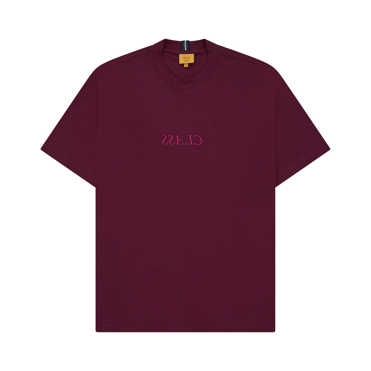 T-SHIRT "CLASS INVERSO" BURGUNDY