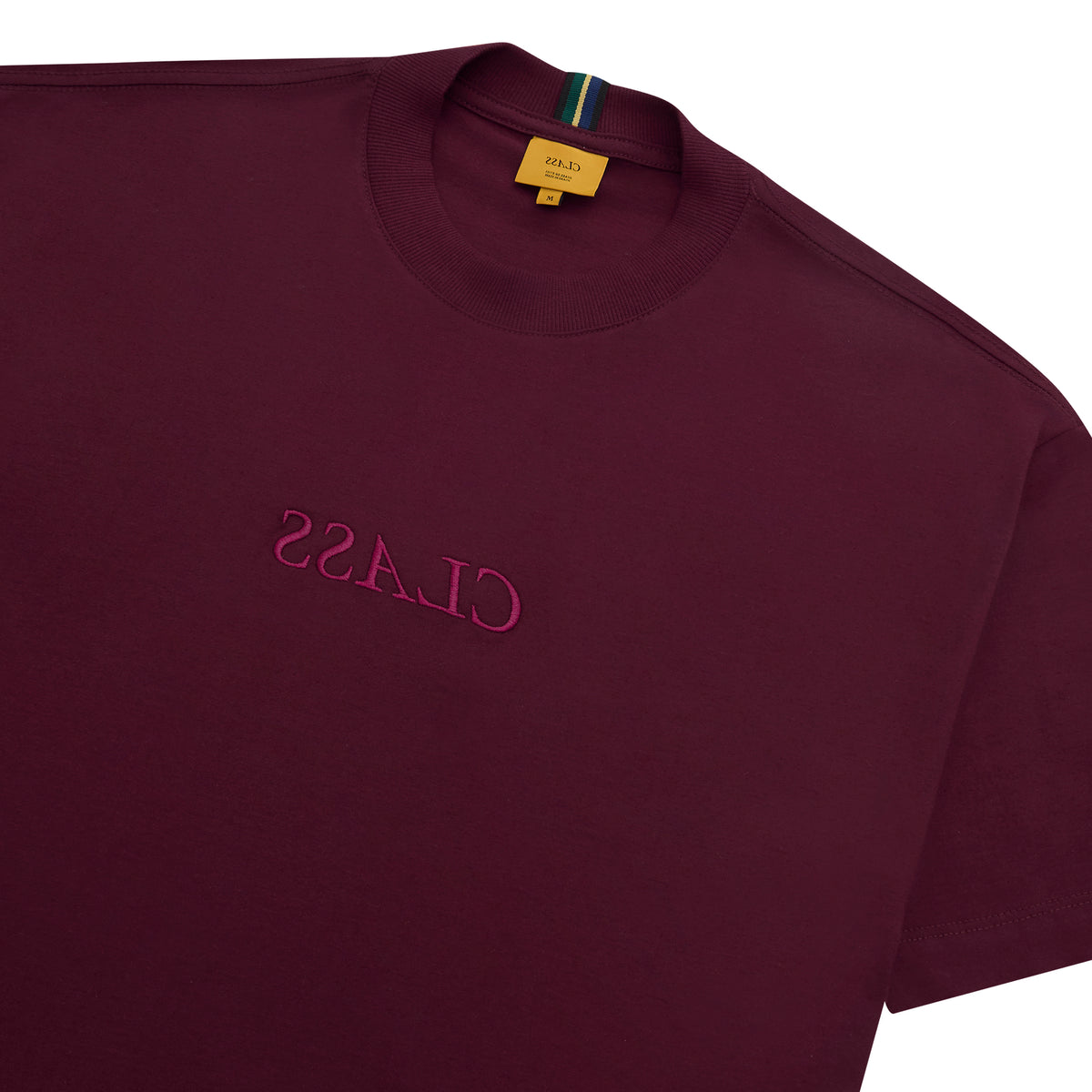 T-SHIRT "CLASS INVERSO" BURGUNDY