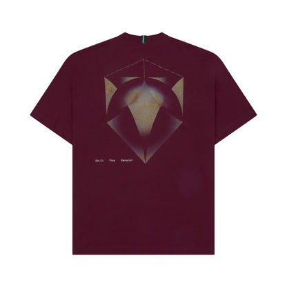 T-SHIRT CLASS "PIPA DIGITAL" BURGUNDY