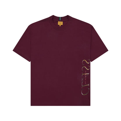 T-SHIRT "CLASS INVERSO GOLD" BURGUNDY