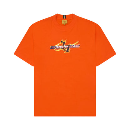 T-SHIRT "THE KING OF CLASS" ORANGE