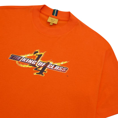 T-SHIRT "THE KING OF CLASS" ORANGE