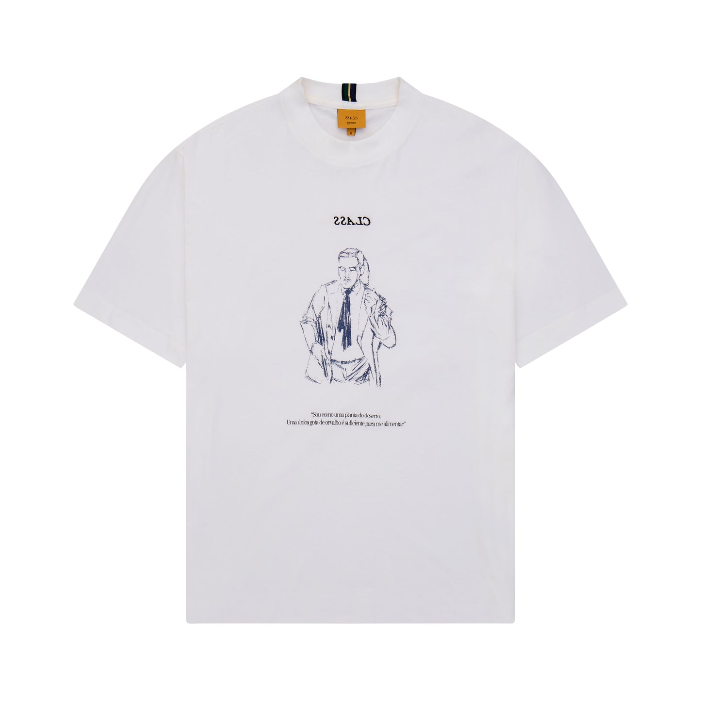 T-SHIRT CLASS "RÁDIO DA LEGALIDADE" OFF-WHITE