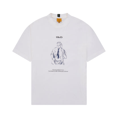 T-SHIRT CLASS "RÁDIO DA LEGALIDADE" OFF-WHITE