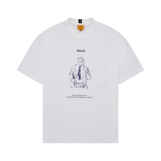 T-SHIRT CLASS "RÁDIO DA LEGALIDADE" OFF-WHITE