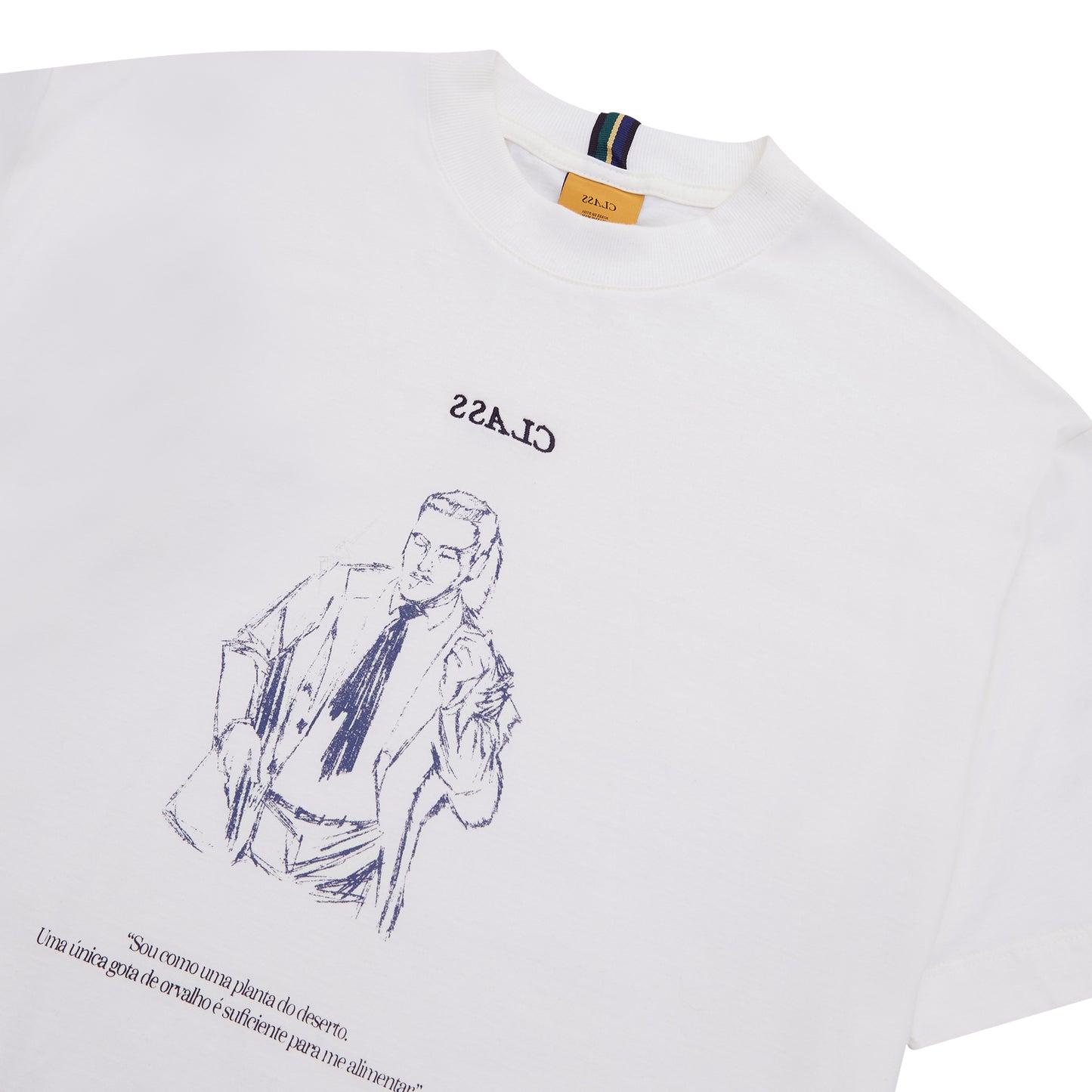 T-SHIRT CLASS "RÁDIO DA LEGALIDADE" OFF-WHITE
