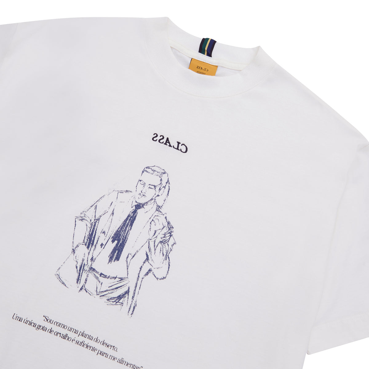 T-SHIRT CLASS "RÁDIO DA LEGALIDADE" OFF-WHITE
