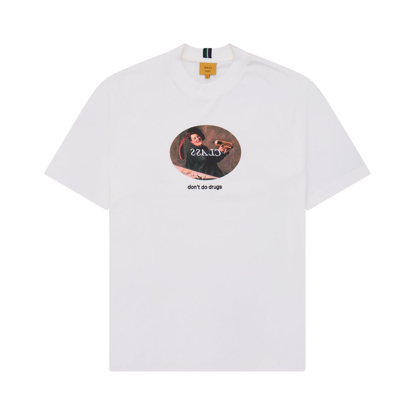 T-SHIRT CLASS "DON'T DO DRUGS" OFF-WHITE