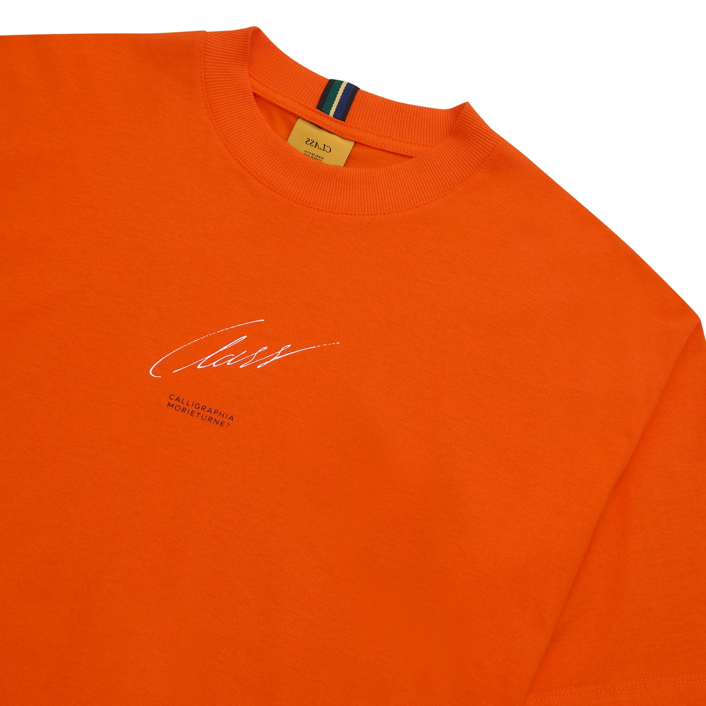 T-SHIRT CLASS "SIGNATURE" ORANGE