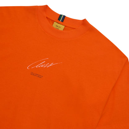 T-SHIRT CLASS "SIGNATURE" ORANGE