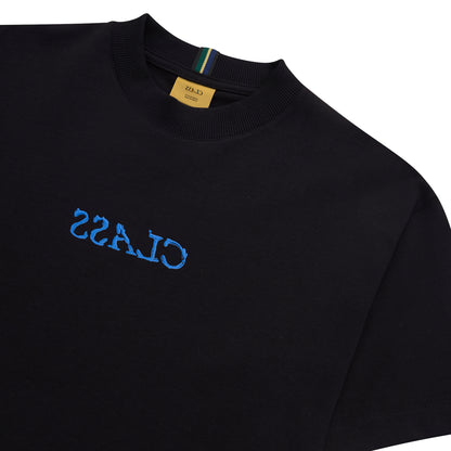 PREMIUM T-SHIRT "CLASS INVERSO TINTA" BLACK