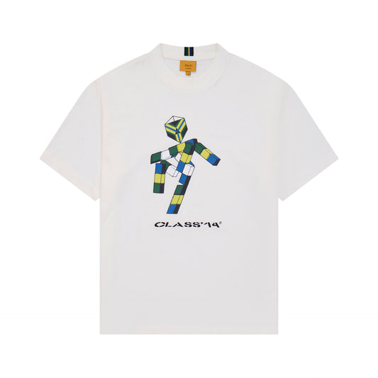 PREMIUM T-SHIRT CLASS "PIPA-MAN" OFF-WHITE