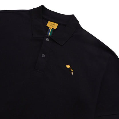 CLASSIC POLO SHIRT CLASS "PIPA" BLACK